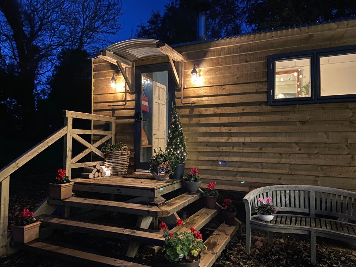 Cosy Double Shepherds Hut In Beautiful Wicklow With Underfloor Heating Throughout Rathnew Exteriör bild