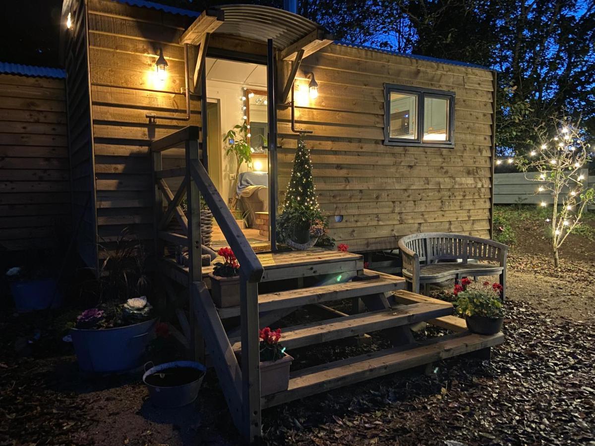 Cosy Double Shepherds Hut In Beautiful Wicklow With Underfloor Heating Throughout Rathnew Exteriör bild